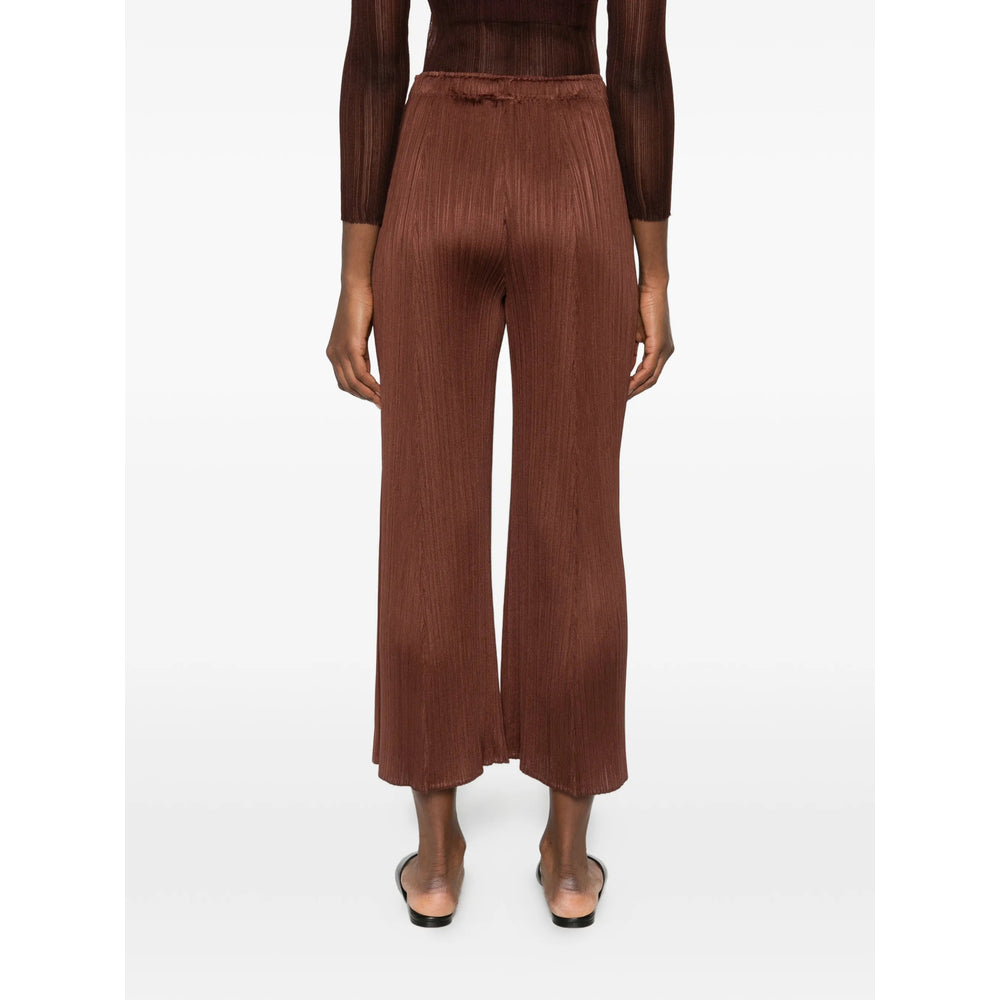Pleats Please Issey Miyake Pantaloni - Marrone | 9151332269e8a37377626dff1da43c41a42c2d92