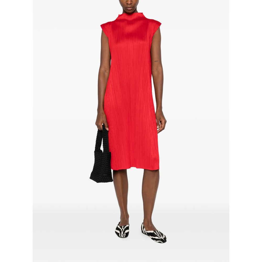 Pleats Please Issey Miyake Abiti - Rosso | 108bedceead0c74f1193f5d3049b6de4a7764fb3