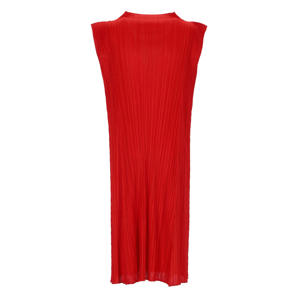 Pleats Please Issey Miyake Abiti - Rosso | 49e9f1a8f583fa084c2f6bc1a1cddd0f69620e31