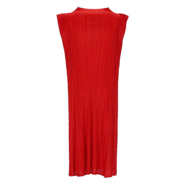 Pleats Please Issey Miyake Abiti - Rosso | 49e9f1a8f583fa084c2f6bc1a1cddd0f69620e31