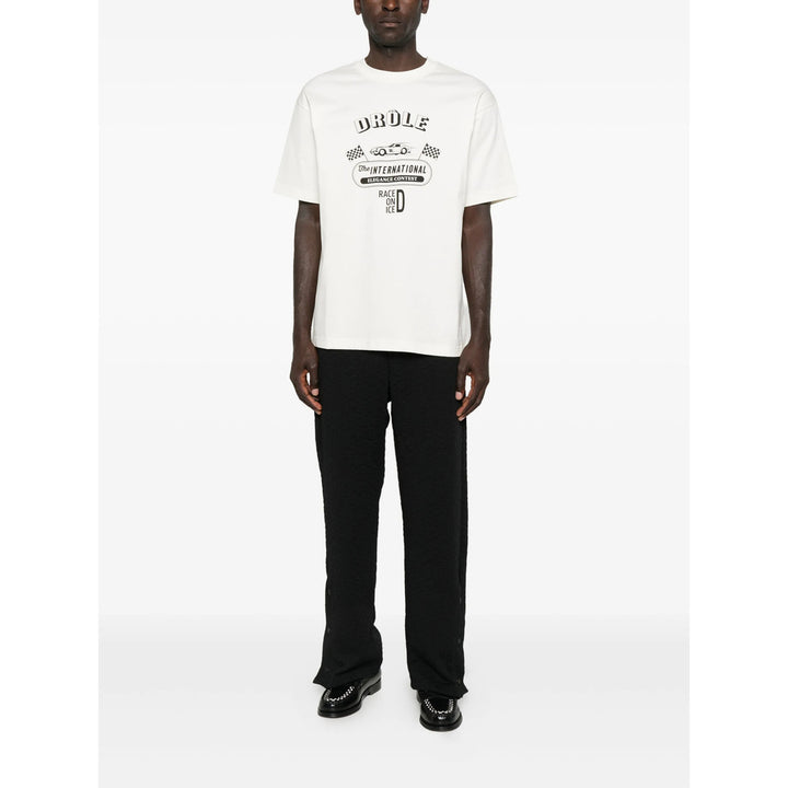 DrôLe De Monsieur T Shirt - Bianco | 0267d07e95c1f90f5c63b960251efa8dbfec6a6f