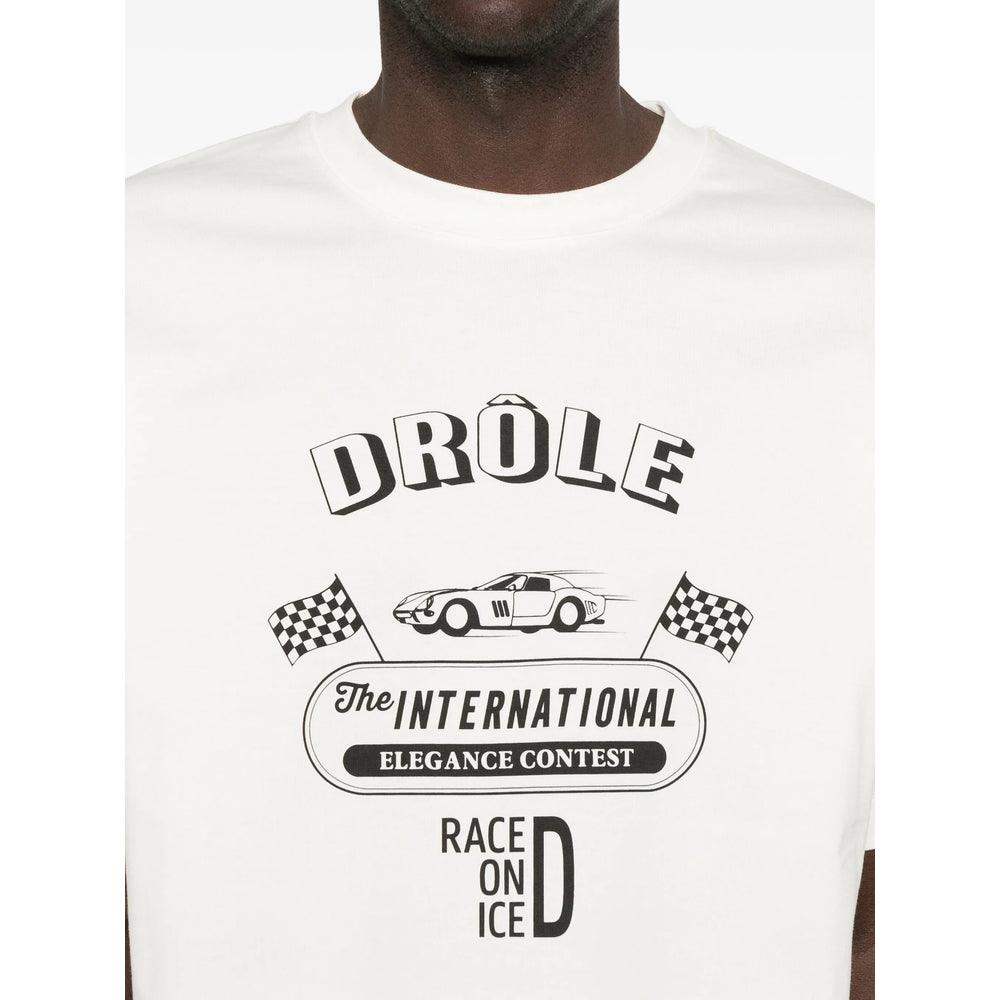 DrôLe De Monsieur T Shirt - Bianco | ea175ac8d6c0d8410f49c9a188fba6eb04381c7f