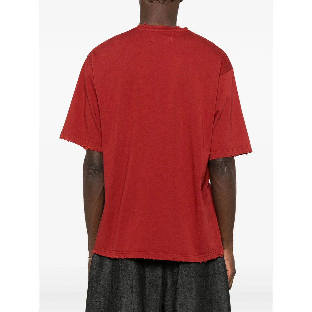 Stay Human On Earth T Shirt - Rosso | edcddbc9e5e6b17b7decbf8bae5ff3632dc9a1e6