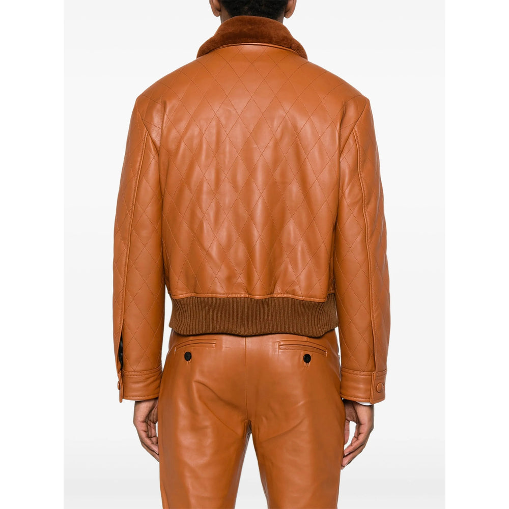 Ernest W. Baker Leather Outerwears - Marrone | 1775e5e013ae52293072a38d3bed719cf4d47516