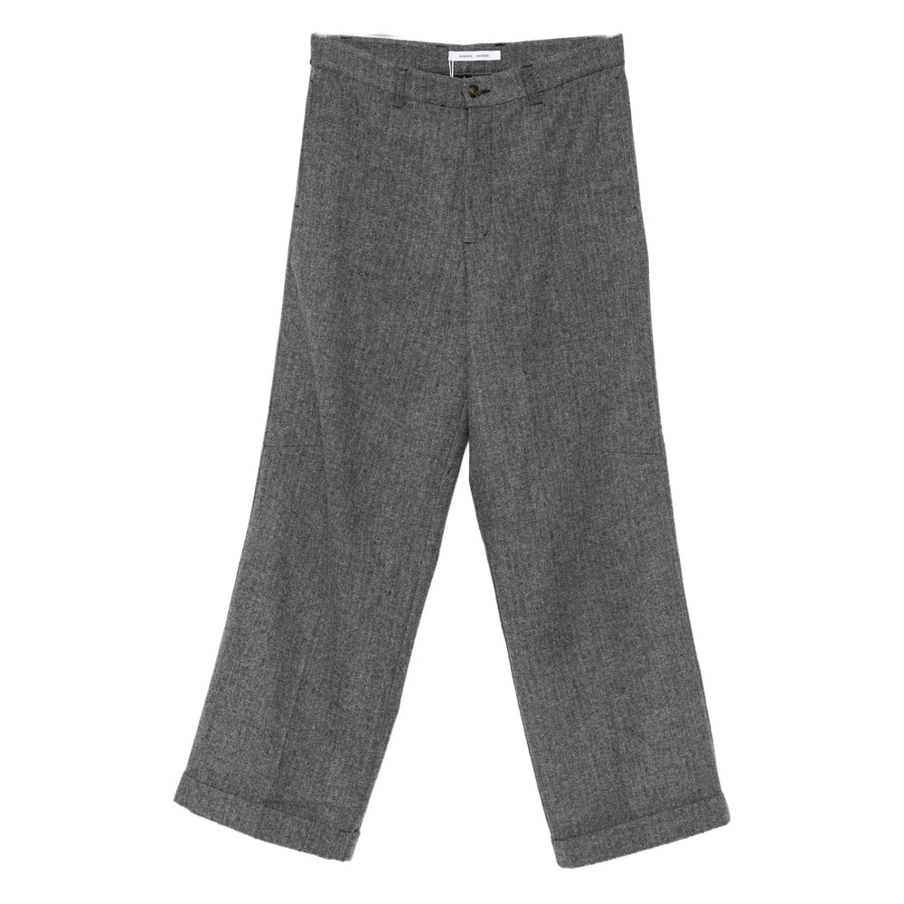 Samsoe Samsoe Pantaloni - Grigio | 3f514abeb5438927caa3ae600e490d713453adcf