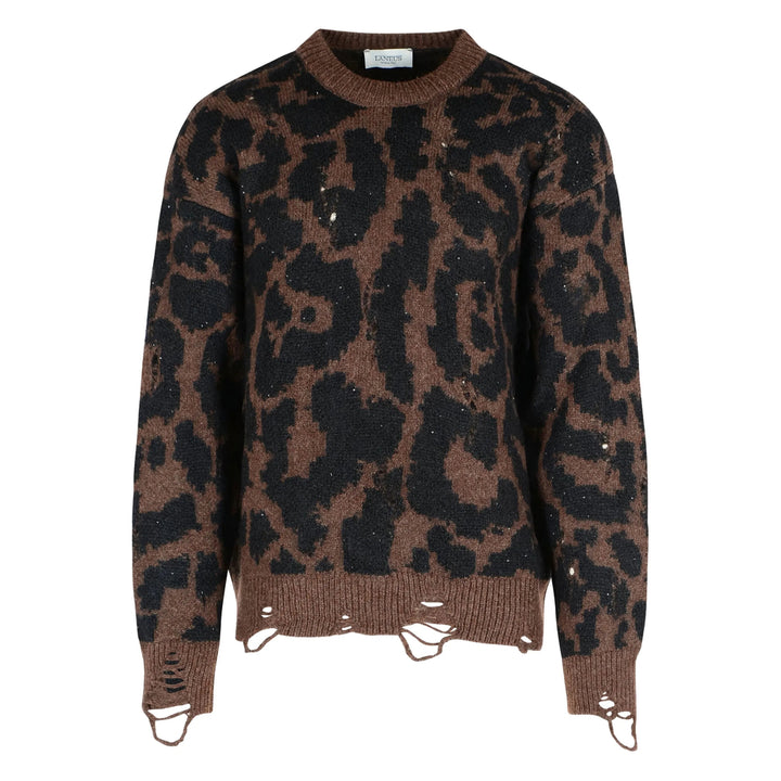 Laneus Maglioni - Marrone, Nero | aa05c7e2816aeef3360e6e0eafb08dd3410ede9b