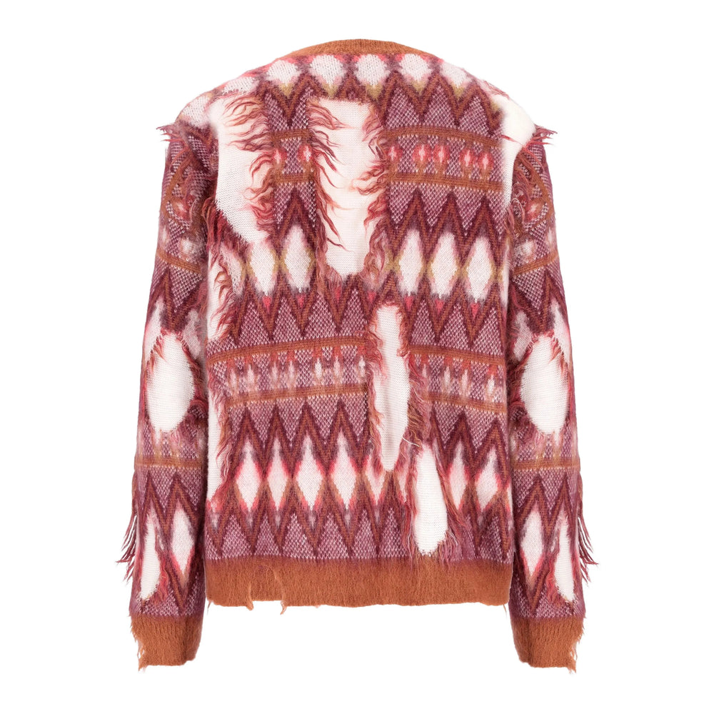 Laneus Maglioni - Rosso, Bianco | d1d9ecaa5c15a2dc2f40f9cceb078bb1e1e1d7ca