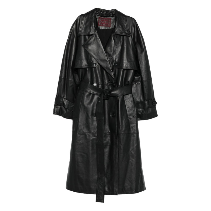 Stella Maxwell For Marella Leather Outerwears - Nero | b998f05446d8acf5db44d18b09fe41951e1cf475