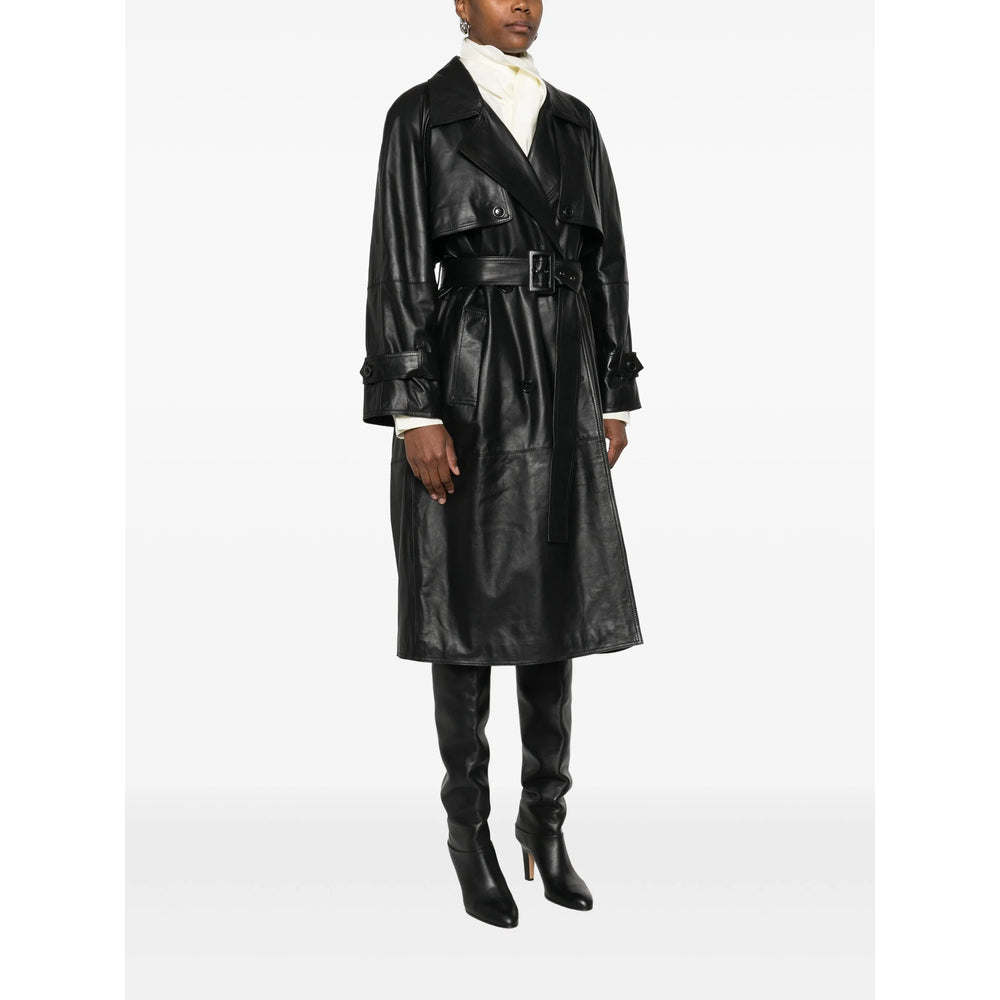 Stella Maxwell For Marella Leather Outerwears - Nero | 8cdcf4acd93d2faa9160cf6a9a3365b3ca8e762d