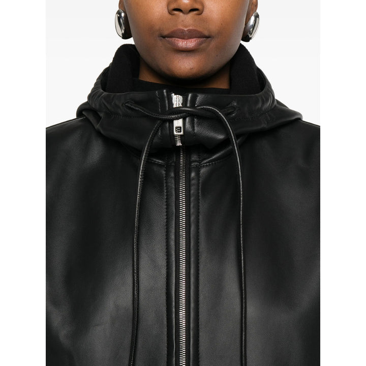 Sportmax Leather Outerwears - Nero | 8b984fb7d53d175b8fb4aeb58a586b232f2371c4