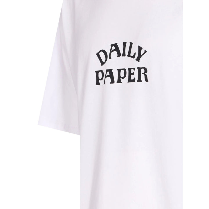 Daily Paper T Shirt - Bianco | 91f60f4acdccef9d52f7e3f34a077b6bd03b8efa