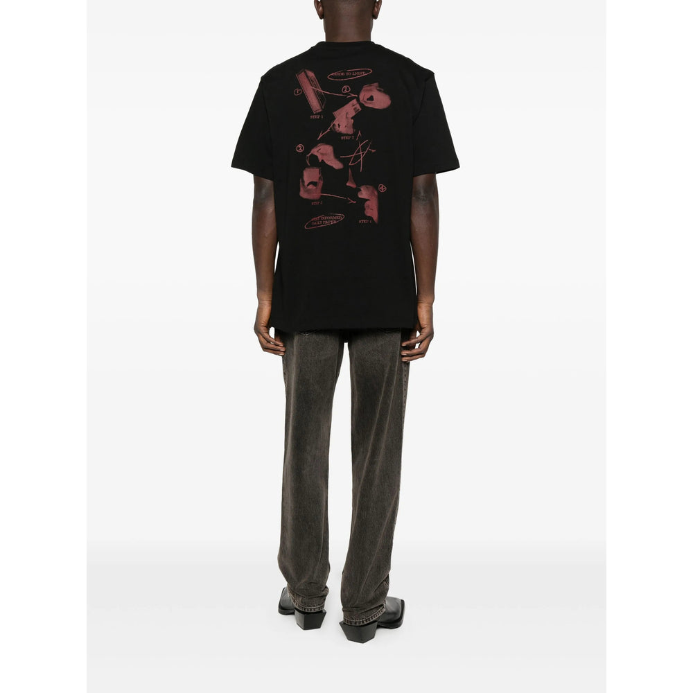 Daily Paper T Shirt - Nero | 930d913d7610bfb4576b3cbf78dac7aacf6ccf43