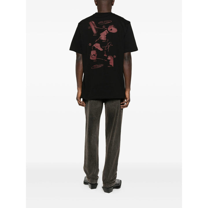 Daily Paper T Shirt - Nero | 930d913d7610bfb4576b3cbf78dac7aacf6ccf43