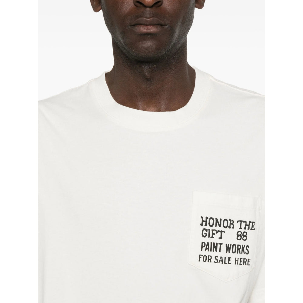 Honor The Gift T Shirt - Bianco | 26c971951a879dce82298fceb9155444d6aeee37