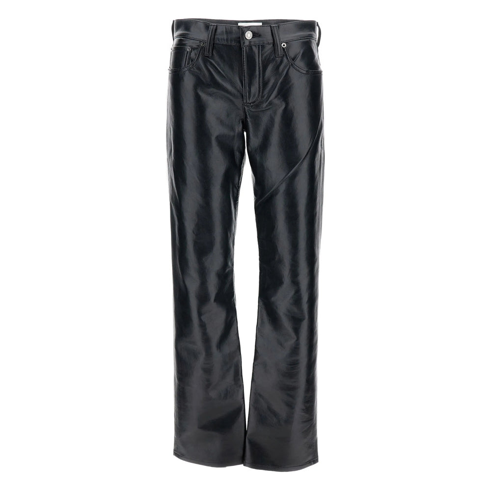 Agolde Leather Pants - Nero | 3f0a5aa6f0bfc52487a1a2be516f3f4d485296fb