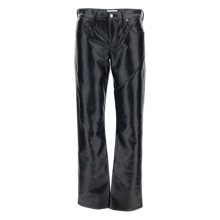 Agolde Leather Pants - Nero | 3f0a5aa6f0bfc52487a1a2be516f3f4d485296fb