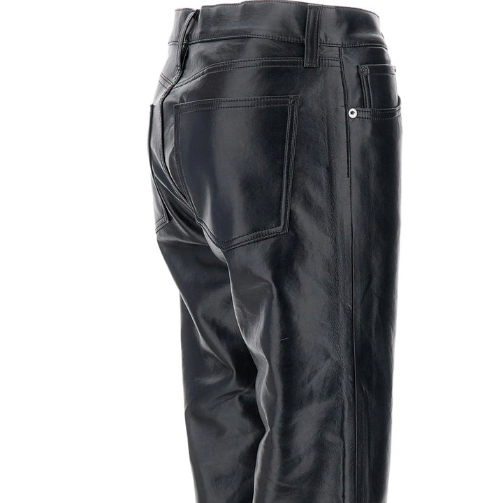 Agolde Leather Pants - Nero | b1526c17197e36230dfd785e52828bed770b9d39