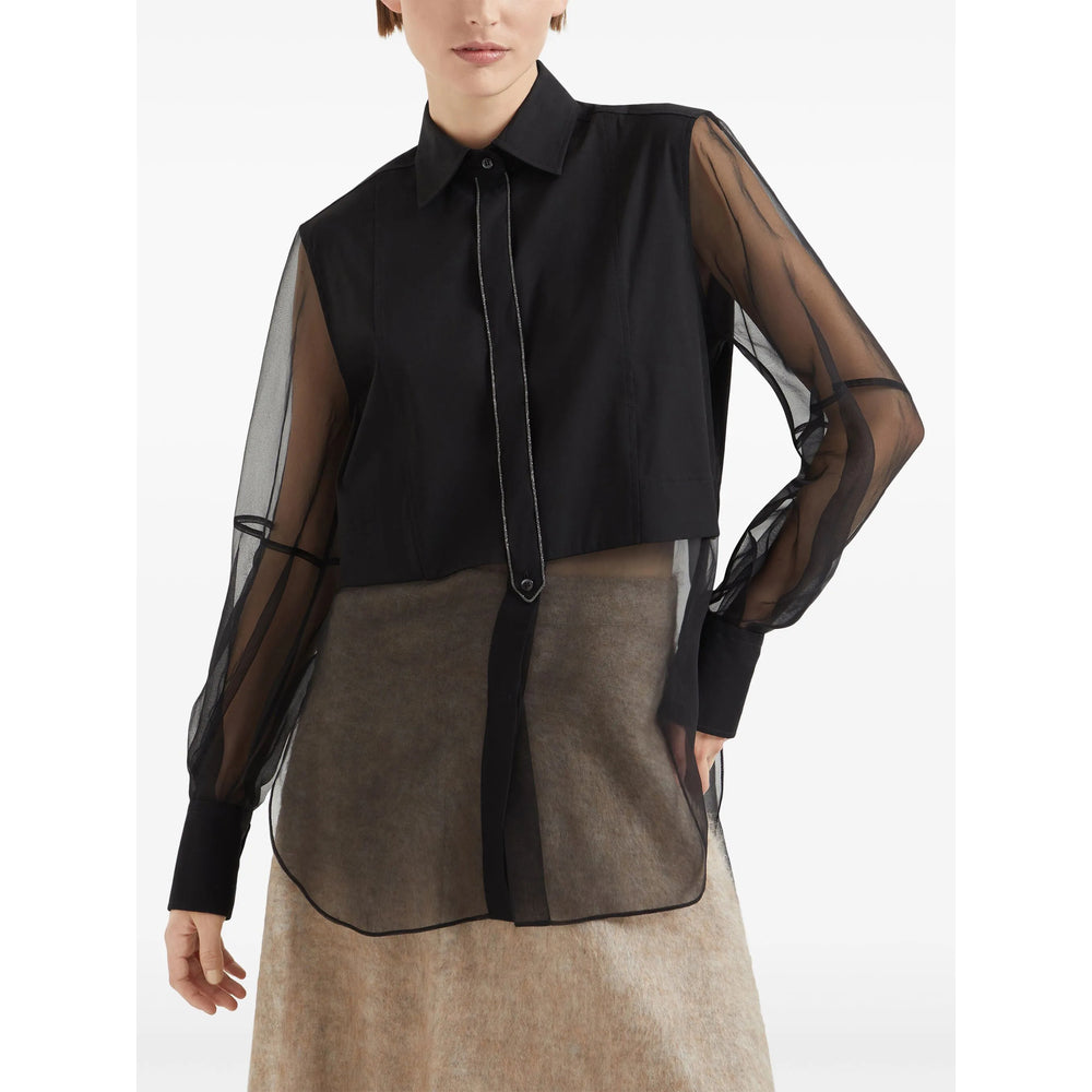 Brunello Cucinelli Camicie - Nero | 53cabd0a699434acf81a69b93be3d2bdccbe3645