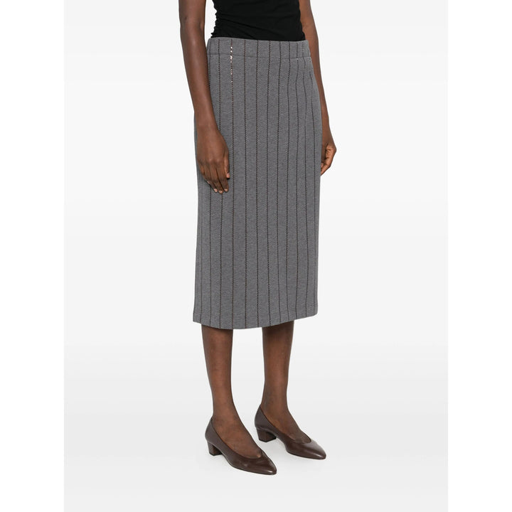 Brunello Cucinelli Gonne - Grigio | 9ef2fb8bbf9d3695c7ce0cbe75fa52fb0343355d