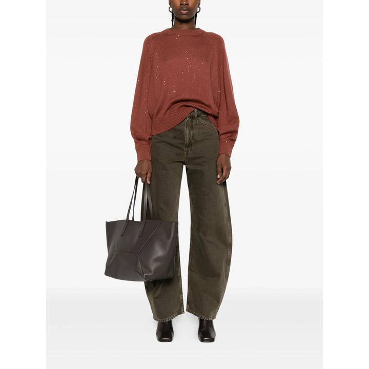 Brunello Cucinelli Maglioni - Marrone | a446951eacd8d5e72de23697aaaa7357fc08919d