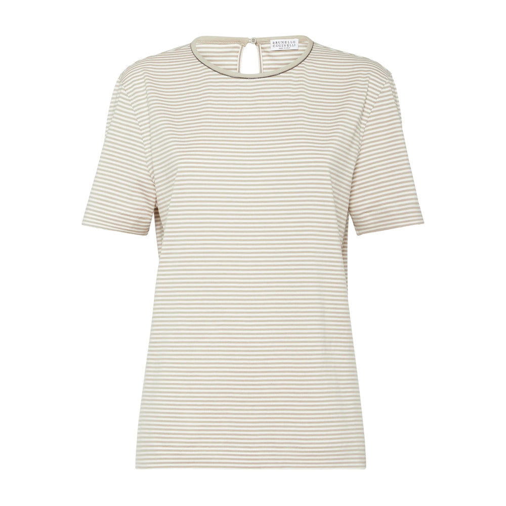 Brunello Cucinelli T Shirt - Neutro | 22977d369c439f85090d3319bd8f75c4b6f6a988