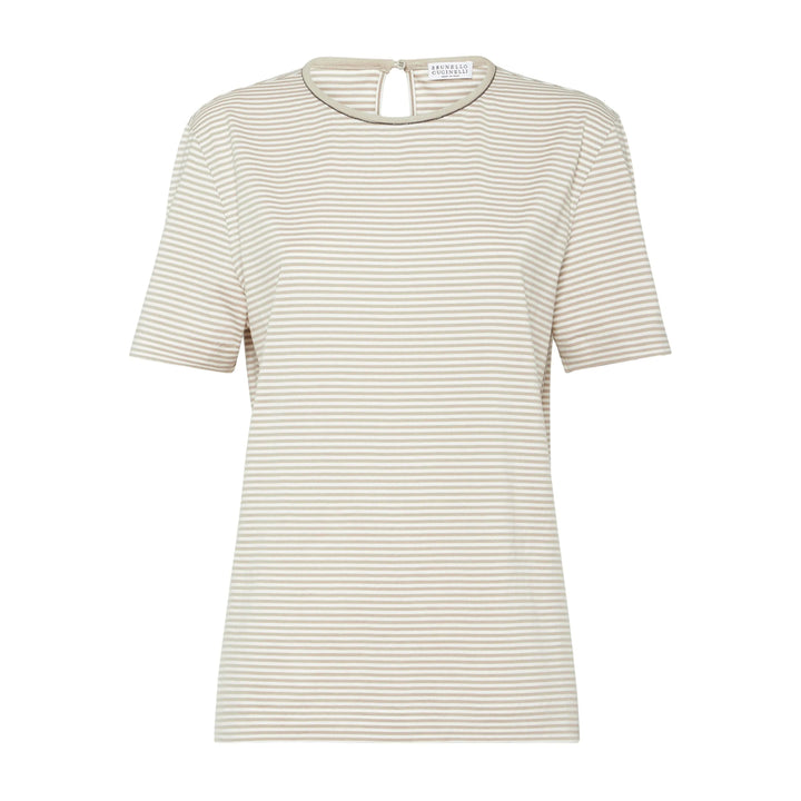 Brunello Cucinelli T Shirt - Neutro | 22977d369c439f85090d3319bd8f75c4b6f6a988