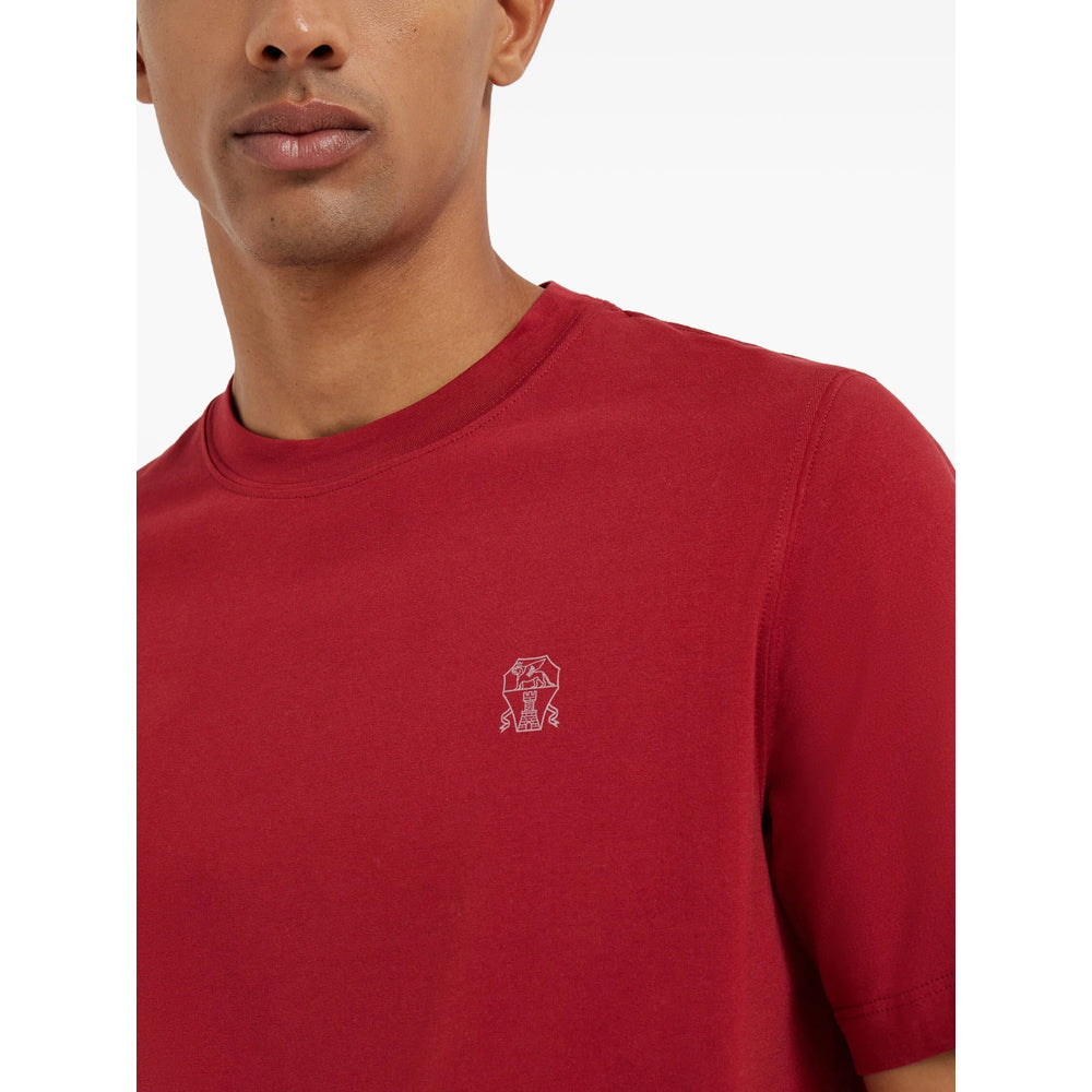 Brunello Cucinelli T Shirt - Rosso | a94e9e129b31b0f588f399c65a0c44db21197d9e