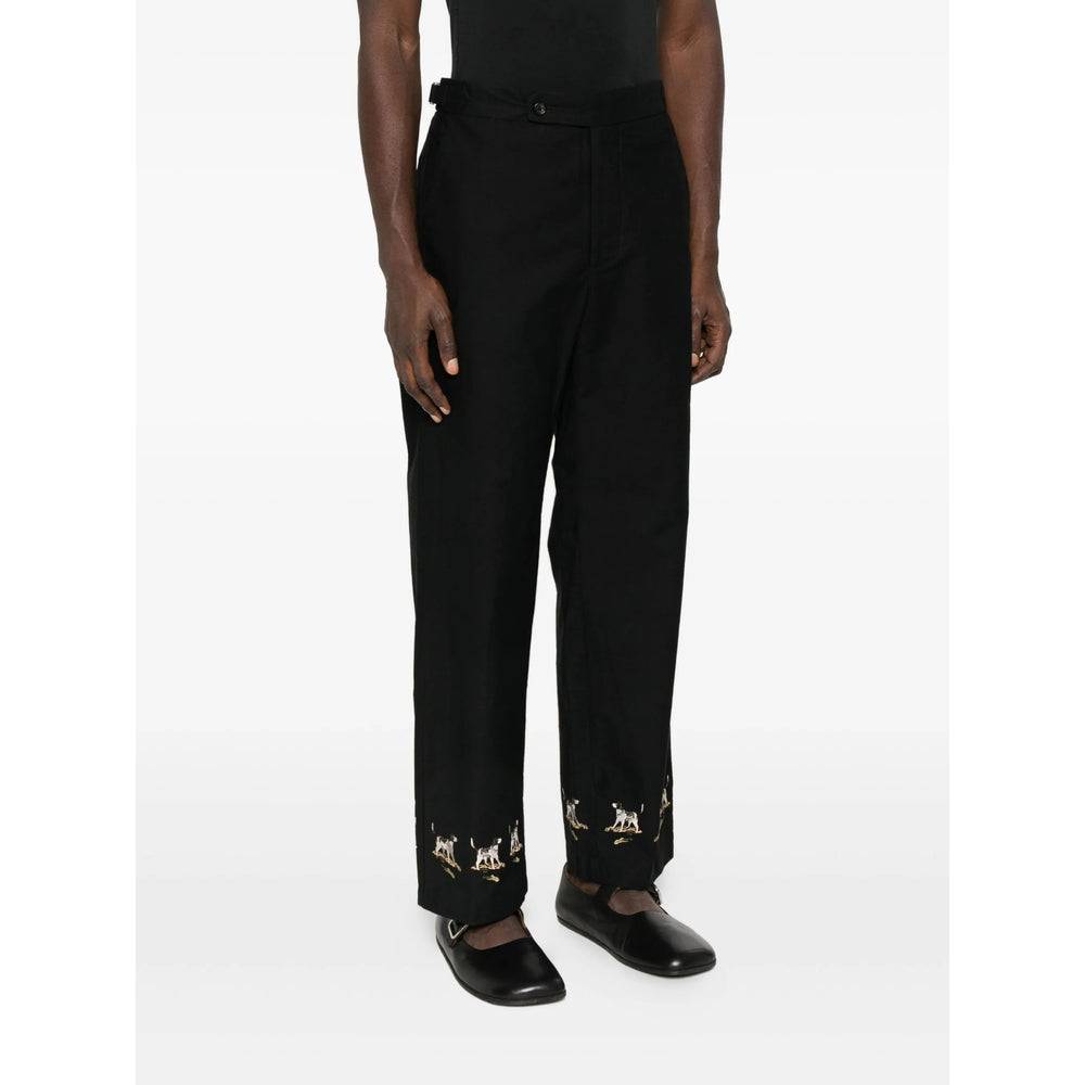 Bode Pantaloni - Nero | 4cc22a958de133196463456636746a27b45be84e