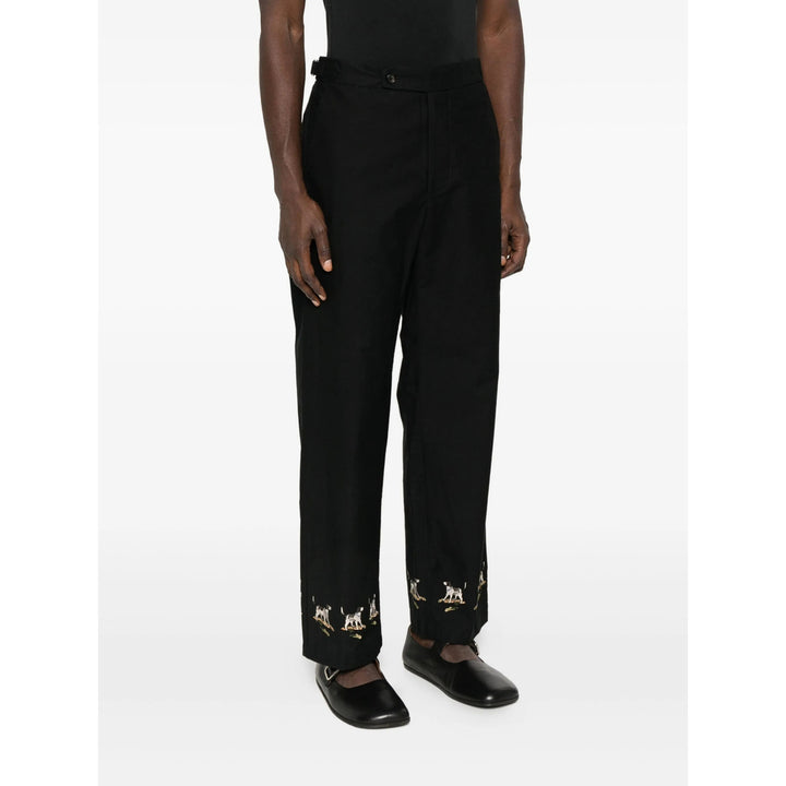 Bode Pantaloni - Nero | 4cc22a958de133196463456636746a27b45be84e