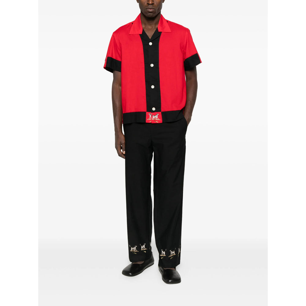 Bode Pantaloni - Nero | 1b838e601b960fb1d40d467a7782aea24d28ae52