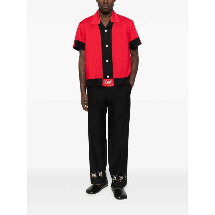 Bode Pantaloni - Nero | 1b838e601b960fb1d40d467a7782aea24d28ae52