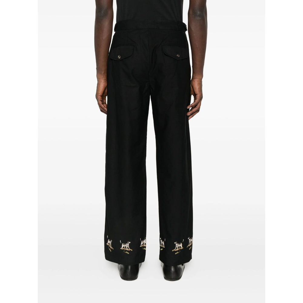 Bode Pantaloni - Nero | da3b41eefefd51ee5c769aec78dbd5336a8b83a0