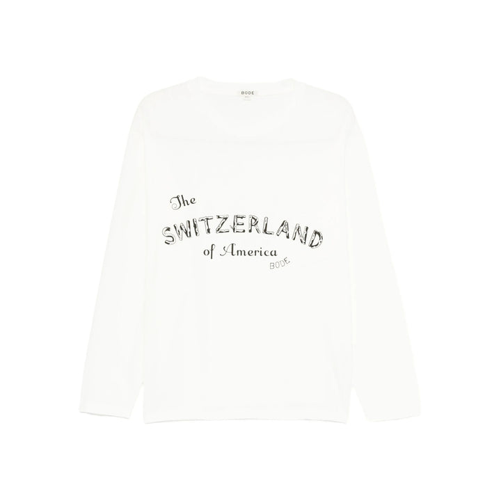 Bode T Shirt - Bianco | ec4f54481aea0e8b217ece56697595361c974da4