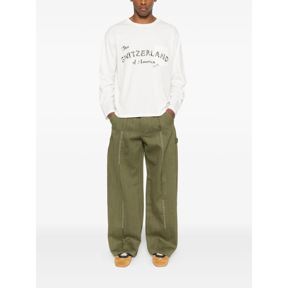 Bode T Shirt - Bianco | 0f674623cec62f338a3a56ee9da0fe693de9408f