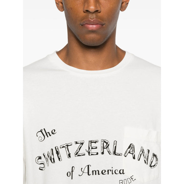 Bode T Shirt - Bianco | ad8935ec2c750b56c23122a7595c3fe80577b22d