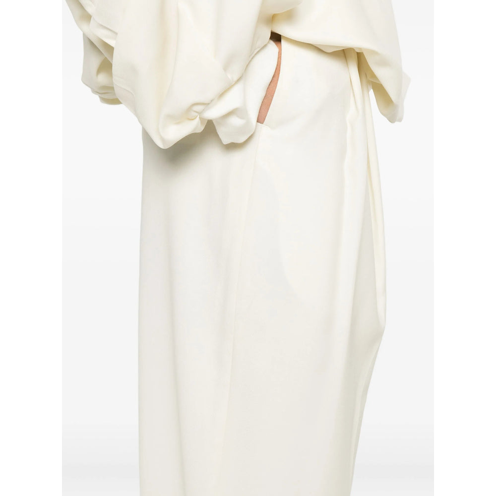 Aya Muse Pantaloni - Bianco | 25cf02a09f759f9cd227557f0bbec533642f3b75