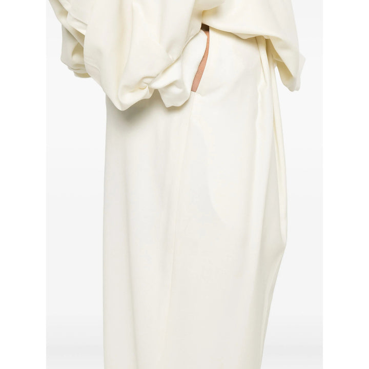 Aya Muse Pantaloni - Bianco | 25cf02a09f759f9cd227557f0bbec533642f3b75