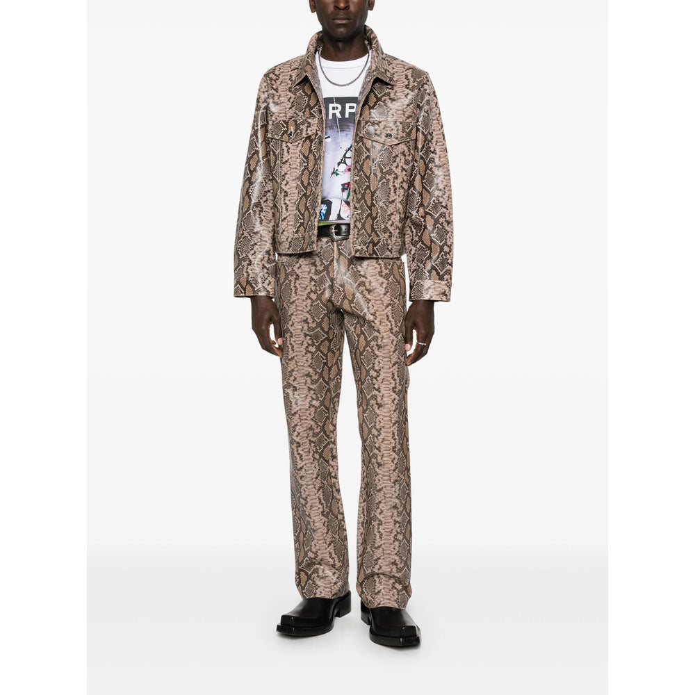 Midnight Rodeo Leather Pants - Marrone | a67fbf14295d9faaba2e9b74630a064c68201cd5