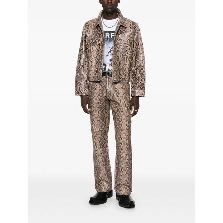 Midnight Rodeo Leather Pants - Marrone | a67fbf14295d9faaba2e9b74630a064c68201cd5