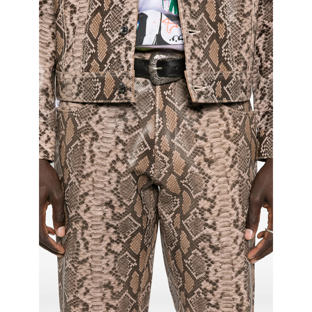 Midnight Rodeo Leather Pants - Marrone | 39acbe1f0d277a9aa20f098eb2e3de36bf8df98d