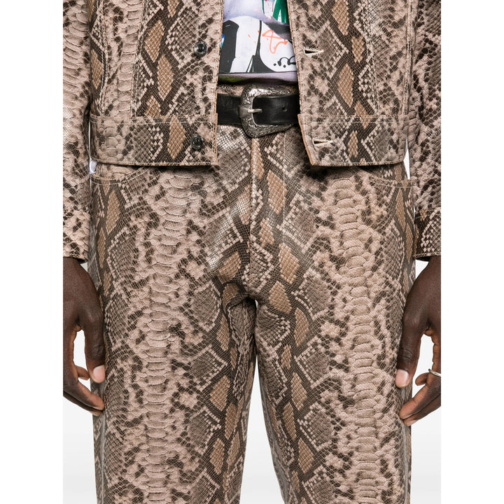 Midnight Rodeo Leather Pants - Marrone | 39acbe1f0d277a9aa20f098eb2e3de36bf8df98d