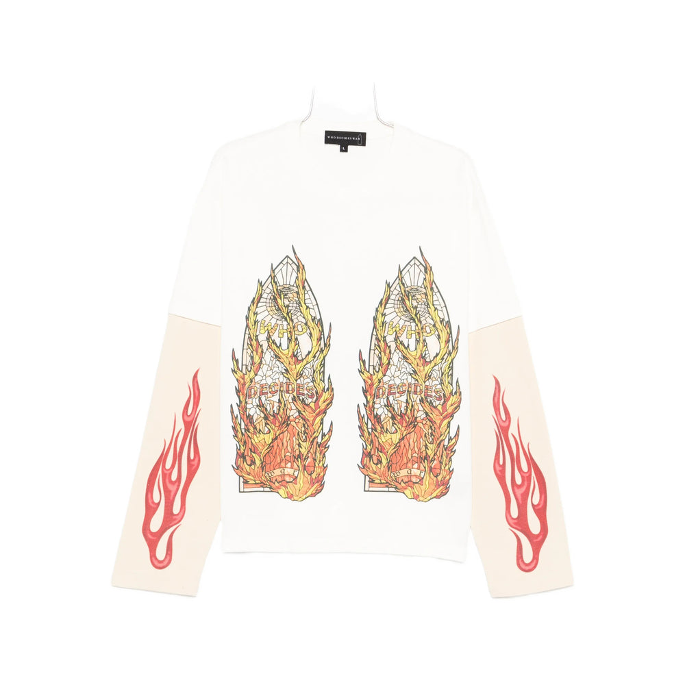 Who Decides War Maglioni - Bianco, Neutro | c09967eb9eac22d75f676dc844e098d16cf698f2