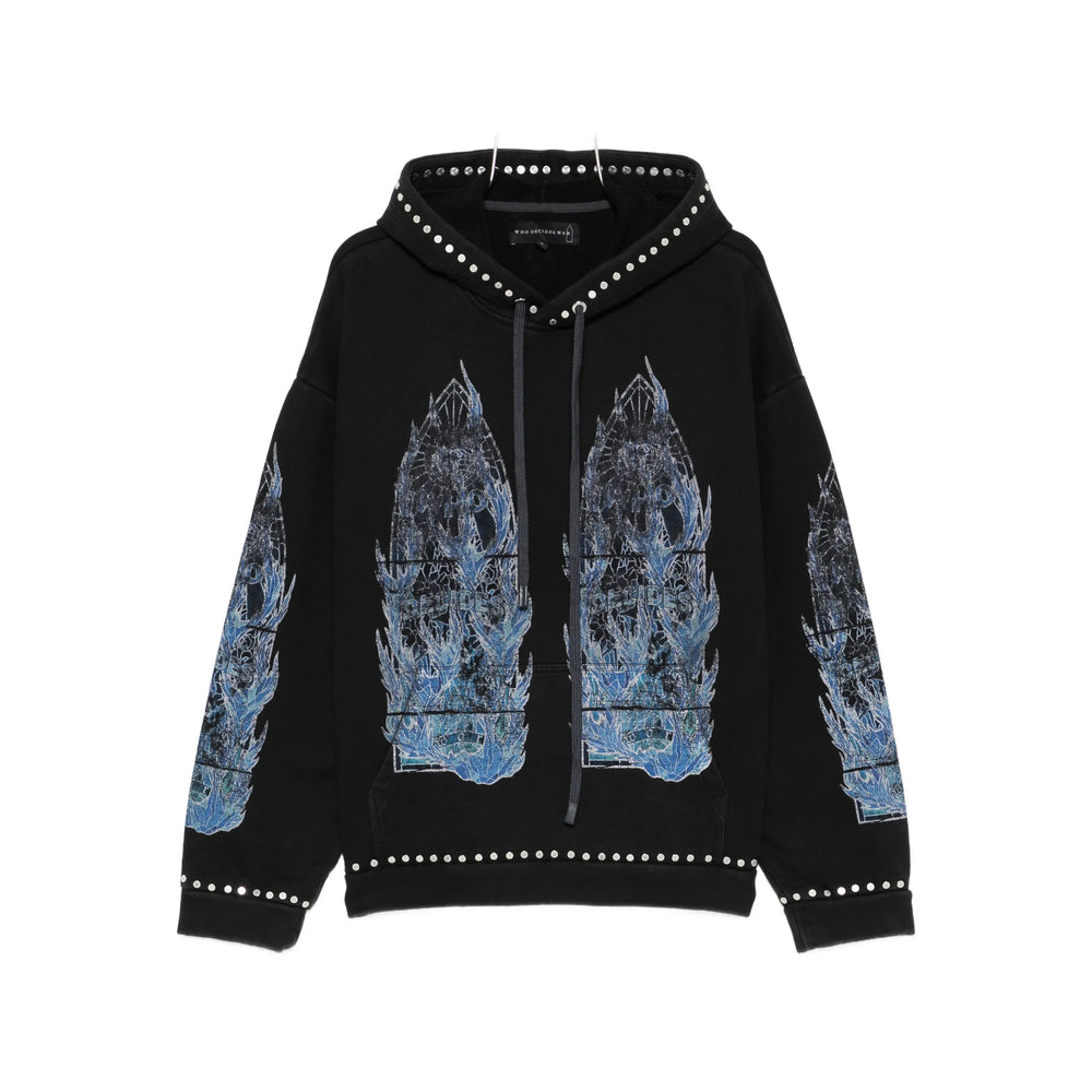 Who Decides War Felpe - Nero, Blu | 1e5200ad7af14186b5aa3493beb9a1b28d1c2ce4