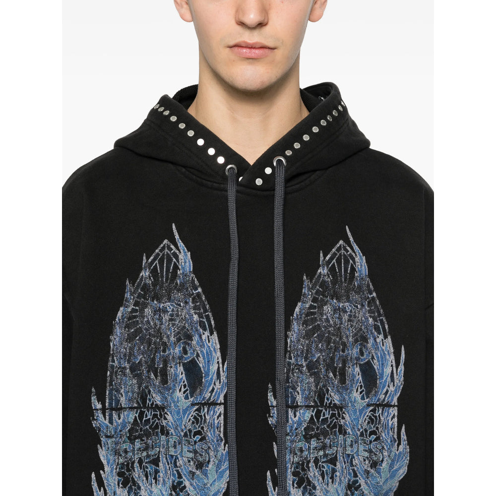 Who Decides War Felpe - Nero, Blu | f1986efa55a431d280f87cc784a87c33c620791d