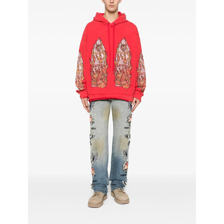 Who Decides War Felpe - Rosso | ef6ea447f03337afe44c143f6b46bf595fb0a614