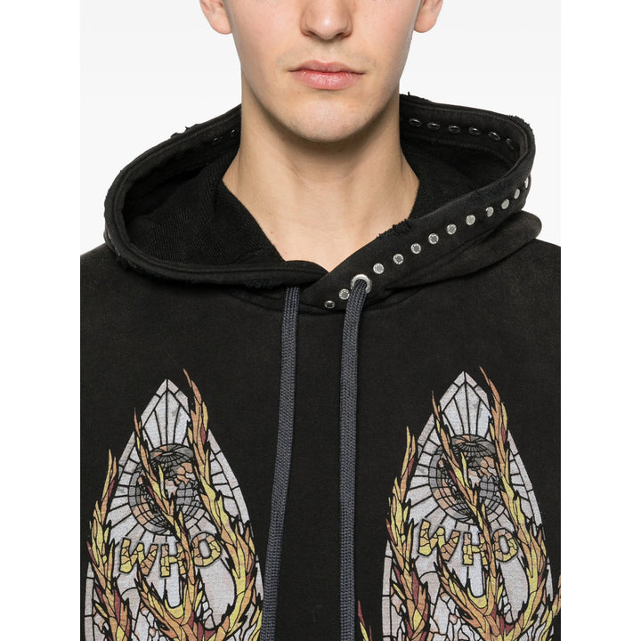 Who Decides War Felpe - Nero | f5dae6733ee0c27015a9381b63dc25b23aab6b9d