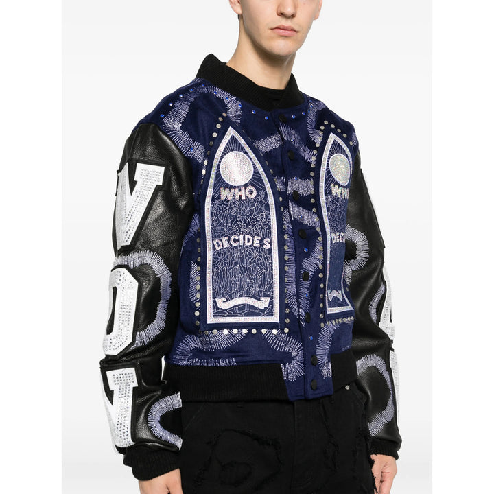 Who Decides War Leather Outerwears - Blu, Nero | 679d189ec515f53dfcf7d80dd5ad280dd953812b