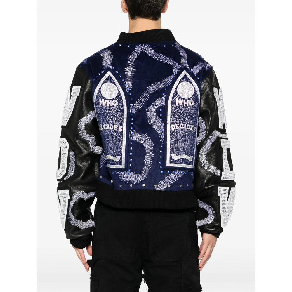Who Decides War Leather Outerwears - Blu, Nero | 53db12d18b2c88034795cf377262d371fea49555