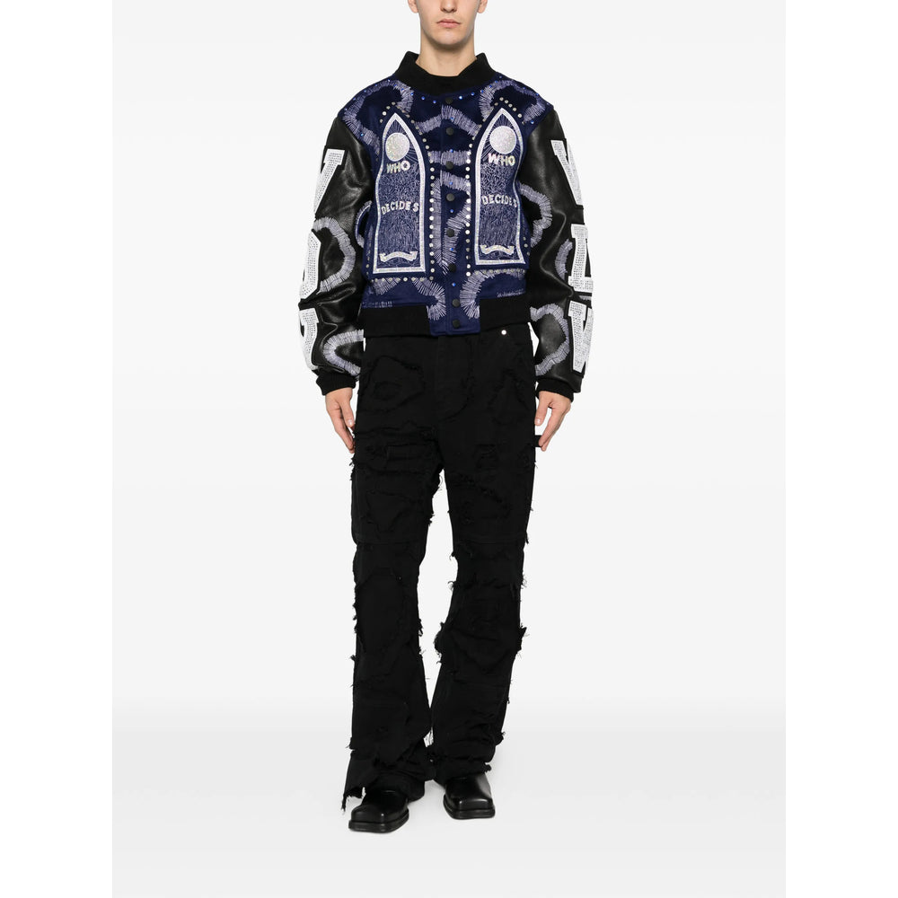 Who Decides War Leather Outerwears - Blu, Nero | 33ec8f6aeaad7e3584087094d66dce911ae16861
