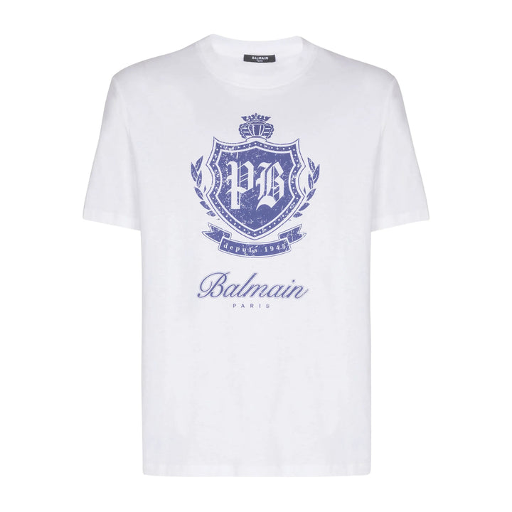 Balmain T Shirt - Bianco | 650d4ef06b8a636ddd2dc180e33bc26b206488ea